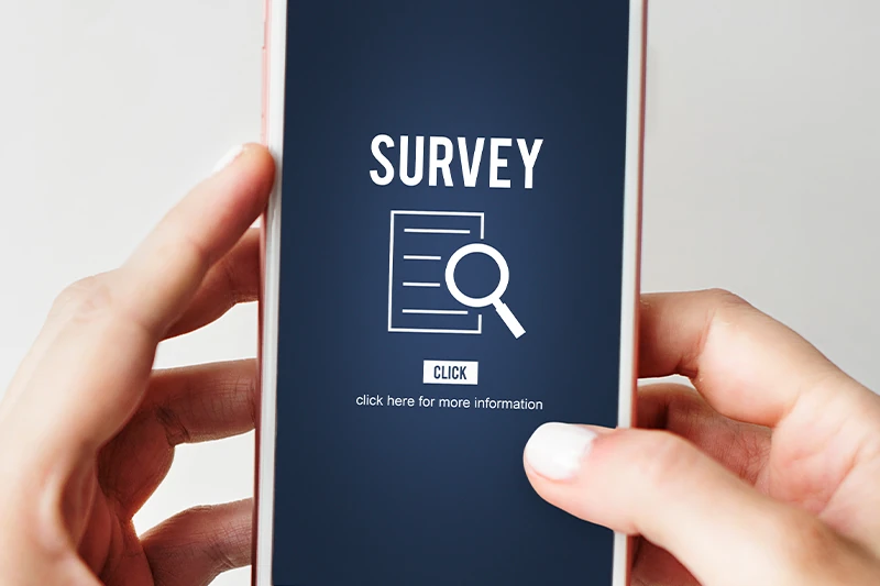 survey on phone